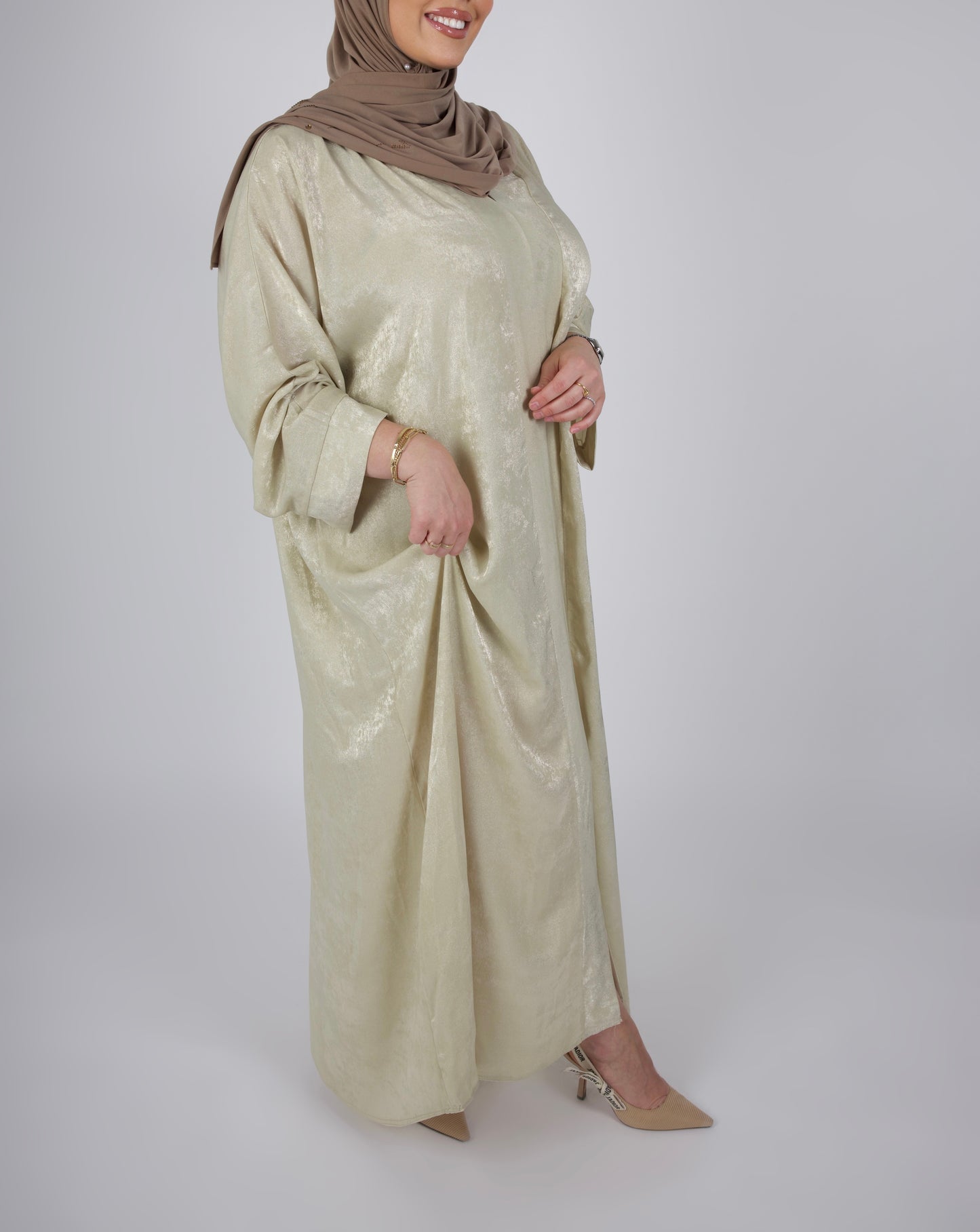 Gold Sparkle Abaya