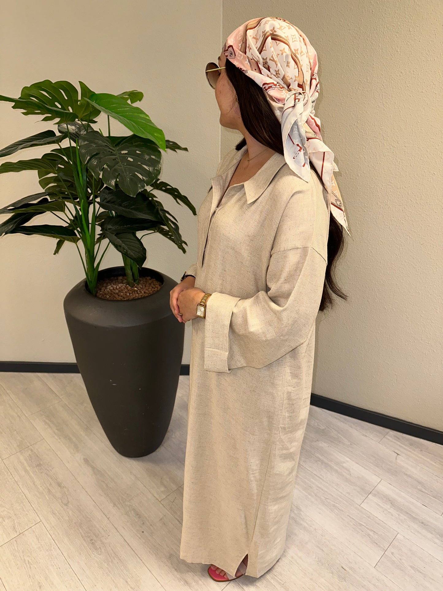 Blouse linnen dress