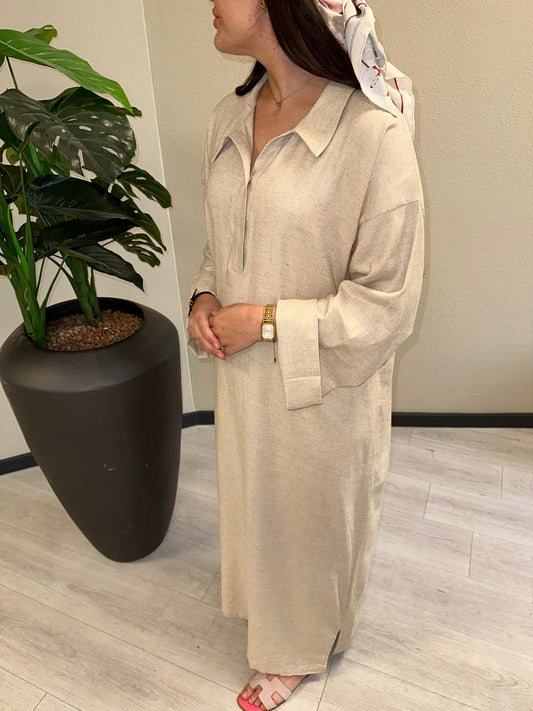 Blouse linnen dress