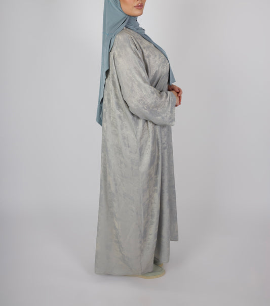 Silver Sparkle Abaya